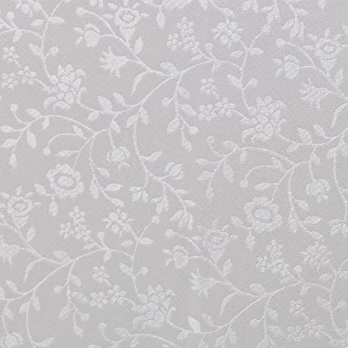 Embossed Rectangular Oilcloth PVC Wipe Clean Tablecloth 140cm x 180cm 55x70 Grey Light von Home Direct