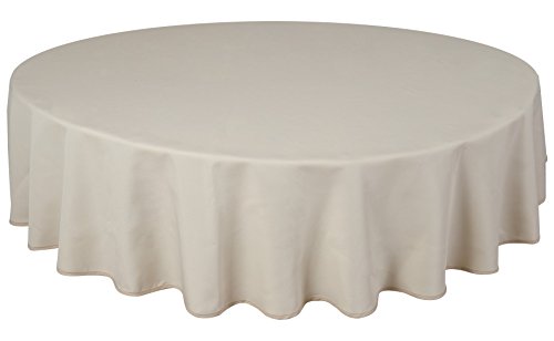 Home Direct Qualitäts Tischdecke Textil Rund 140 cm, Farbe wählbar Elfenbein Home Direct Qualitäts Tischdecke Textil Rund 140 cm, Farbe wählbar Elfenbein von Home Direct