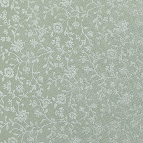 Embossed Rectangular Oilcloth PVC Wipe Clean Tablecloth 140cm x 200cm 55x78 Sage Green von Home Direct
