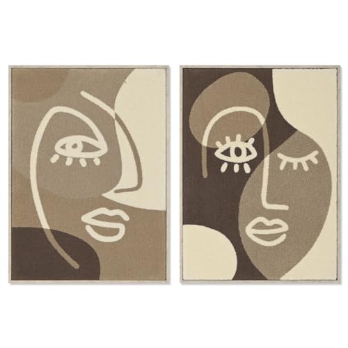 Home ESPRIT Abstraktes Bild, 53 x 4,3 x 73 cm, 2 Stück von Home ESPRIT