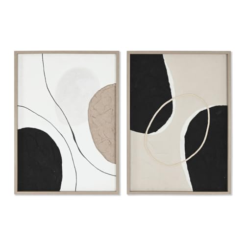 Home ESPRIT Abstraktes Bild Urban, 50 x 3,5 x 70 cm, 2 Stück von Home ESPRIT