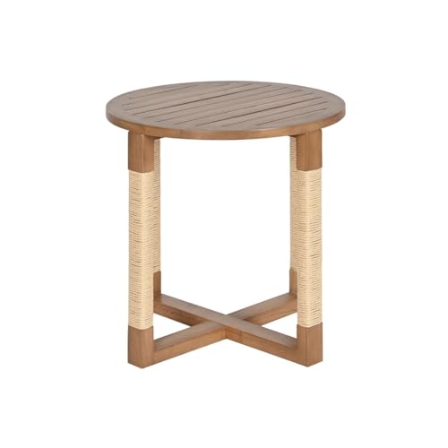 Home ESPRIT Beistelltisch Natur Fichte Holz MDF 48 x 48 x 50,5 cm Home ESPRIT Beistelltisch Natur Fichte Holz MDF 48 x 48 x 50,5 cm von Home ESPRIT