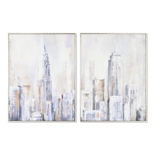 Home ESPRIT Bild New York Loft 60 x 2,4 x 80 cm (2 Stück) von Home ESPRIT