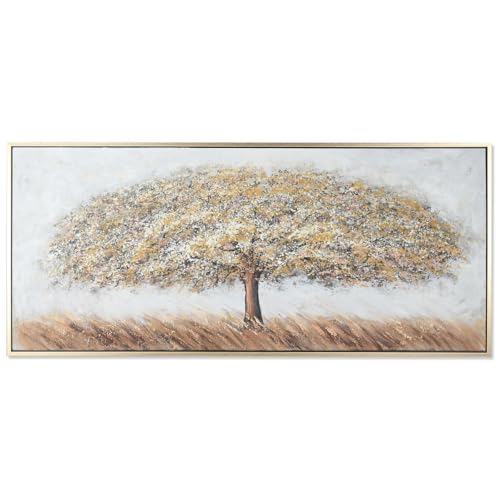 Home ESPRIT Bild Weiß Gold Traditioneller Baum 182 x 3,8 x 80 cm von Home ESPRIT