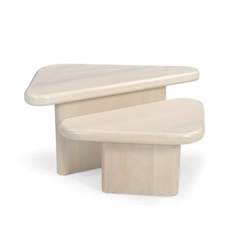 Home ESPRIT Couchtisch aus Mangoholz, 98 x 50 x 47 cm, 85 x 60 x 47 cm von Home ESPRIT
