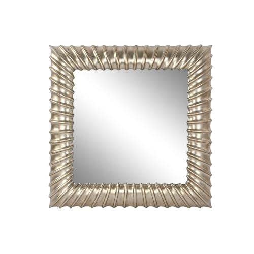 Home ESPRIT Goldener Wandspiegel Harz Spiegel 95 x 8 x 95 cm von Home ESPRIT