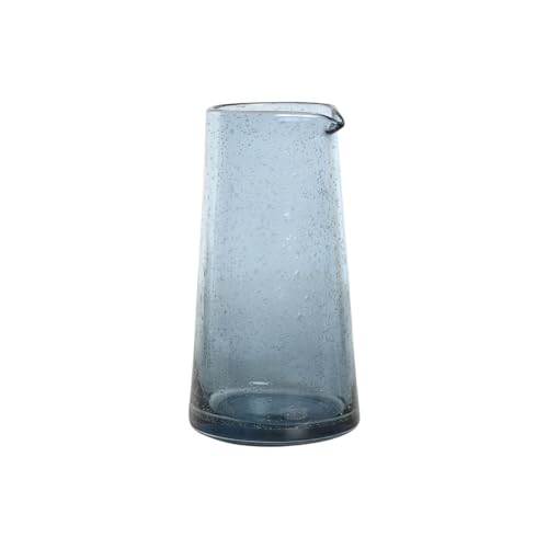 Home ESPRIT Karaffe, blau, Glas, 1,1 l von Home ESPRIT
