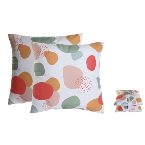 Home ESPRIT Kissen-Set Tropical, 45 x 8 x 45 cm, 2 Stück von Home ESPRIT