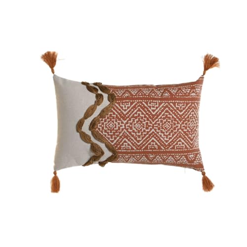 Home ESPRIT Kissen Terrakotta Boho 50 x 5 x 30 cm von Home ESPRIT