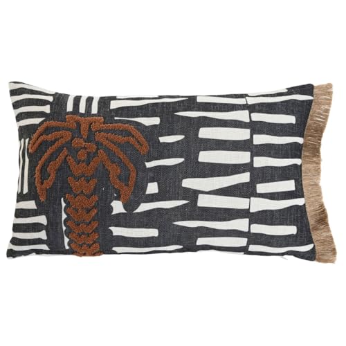 Home ESPRIT Kissen Tropical Palme, 50 x 15 x 30 cm von Home ESPRIT