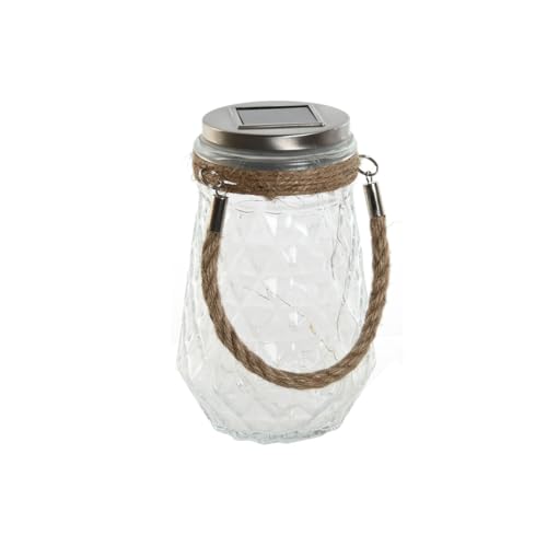 Home ESPRIT Leuchtende Dekoration, transparent, silberfarben, 11 x 11 x 18 cm Home ESPRIT Leuchtende Dekoration, transparent, silberfarben, 11 x 11 x 18 cm von Home ESPRIT