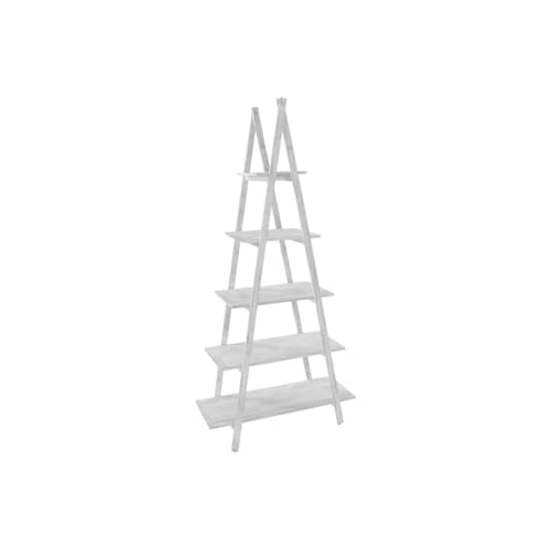 Home ESPRIT Regal weiß Kiefer Holz MDF 80 x 34 x 157 cm von Home ESPRIT