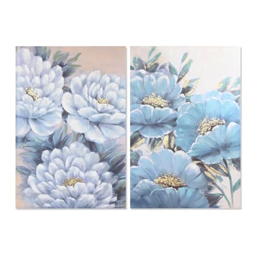 Home ESPRIT Romantisches Bild, 80 x 3 x 120 cm, 2 Stück von Home ESPRIT