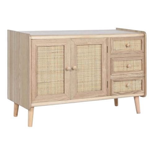 Home ESPRIT Sideboard Natur, 90 x 35 x 61 cm von Home ESPRIT