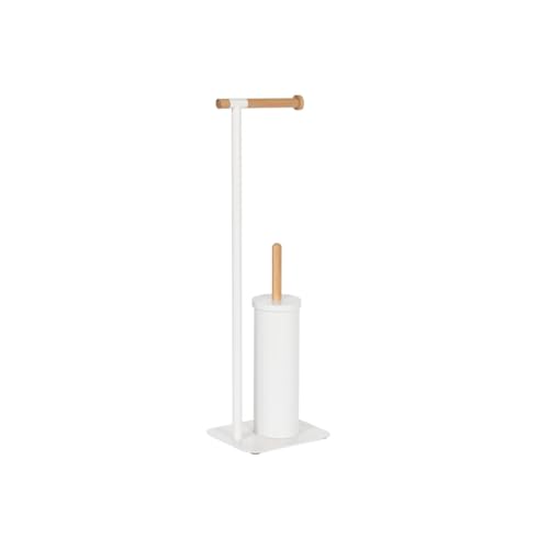 Home ESPRIT Toilettenpapierhalter, Weiß, Natur, Metall, Bambus, 22 x 16 x 68 cm Home ESPRIT Toilettenpapierhalter, Weiß, Natur, Metall, Bambus, 22 x 16 x 68 cm von Home ESPRIT