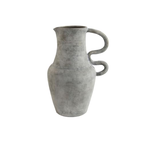 Home ESPRIT Vase hellgrau orientalische Terrakotta 32 x 27 x 49 cm von Home ESPRIT