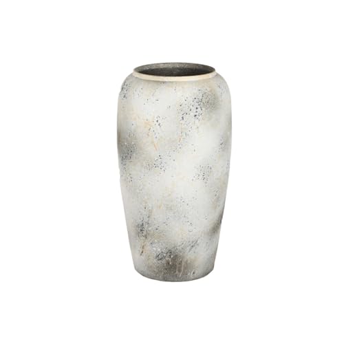 Home ESPRIT Vase weiß braun Keramik 36 x 36 x 70 cm von Home ESPRIT