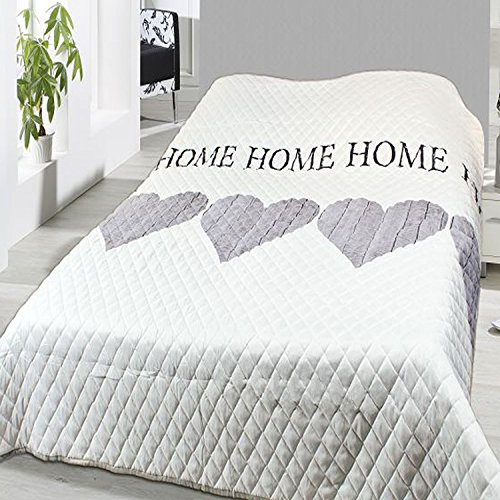 Home Edition Gesteppte Tagesdecke 240 x 220 cm Home Edition Gesteppte Tagesdecke 240 x 220 cm von Home Edition