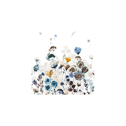 HOME FASHION Serviette "Aquarell Wiese" 5 oder 20 Stück 20 Stück von Home Fashion
