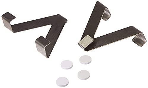 Home Fashion Haken-Set Easy-Fix ( 2er Set), 7 x 10 x cm, Metall von Home Fashion
