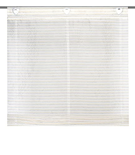 Home fashion / Raffrollo aus transparentem Halborganza, mit Querstreifen,|JÖRG| 091988-6607 | GRÖSSE 130 X 60 cm/GELB Home fashion / Raffrollo aus transparentem Halborganza, mit Querstreifen,|JÖRG| 091988-6607 | GRÖSSE 130 X 60 cm/GELB von Home Fashion