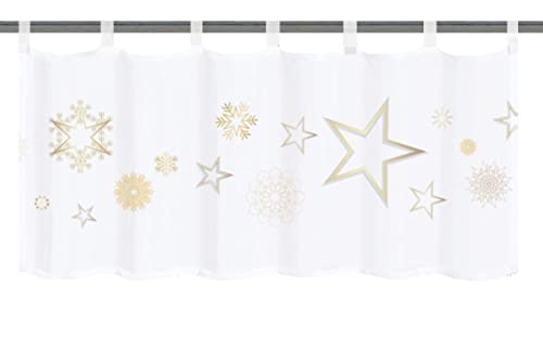 Home fashion 052743 45 x 120 cm STARIO, Polyester, Gold von Home Fashion