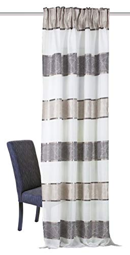 Home fashion Fertigschal, Stoff, Stein, 175 x 140 cm von Home Fashion