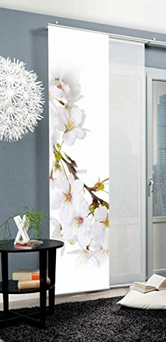 Home Fashion KIRANGI, Polyester, weiß, 245x60 cm von Home Fashion