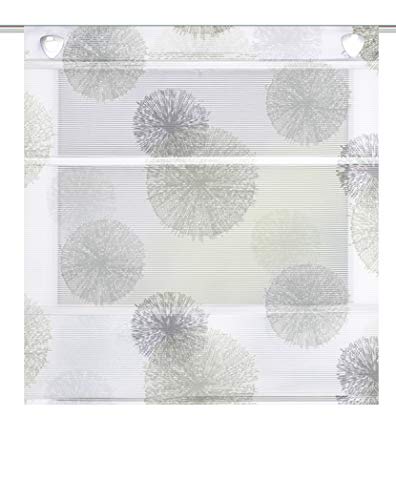 Home fashion MAGNETROLLO BAMBUSOPTIK Rawlins, Polyester, Stein, 130 X 60 cm von Home Fashion