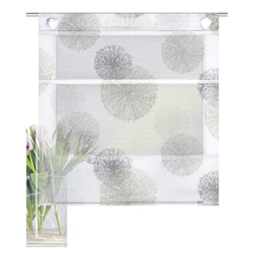 Home fashion MAGNETROLLO BAMBUSOPTIK Rawlins, Polyester, Stein, 130 X 80 cm von Home Fashion