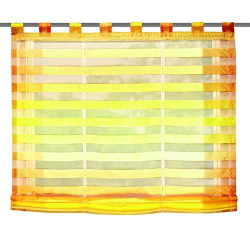 Home fashion Raffrollo, Polyester, Orange Home fashion Raffrollo, Polyester, Orange von Home Fashion