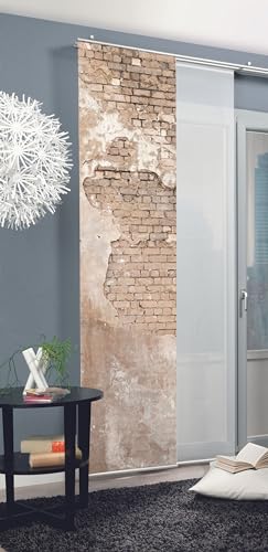 Home Fashion WALLONA, Polyester, Sand, 245x60 cm von Home Fashion