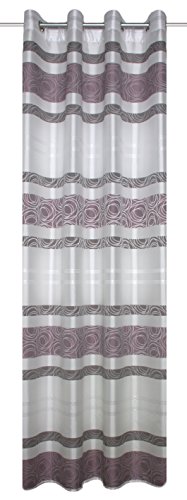 Home Fashion Ösenschal, Stoff, Mauve, 245 x 140 cm von Home Fashion