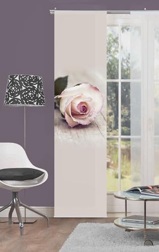 Home fashion 86245-705 Schiebevorhang Digitaldruck, Stoff, rosa, 245 x 60 cm Home fashion 86245-705 Schiebevorhang Digitaldruck, Stoff, rosa, 245 x 60 cm von Home Fashion