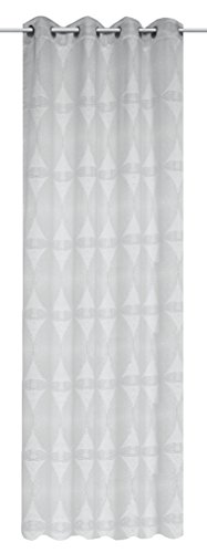 Home Fashion Kombibandschal Grafik, Polyester, Beige, 245 x 140 cm von Home Fashion