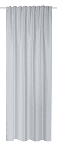 Home fashion Kombibandschal SALZ & Pfeffer, Polyester, Grau, 245 x 140 cm von Home Fashion