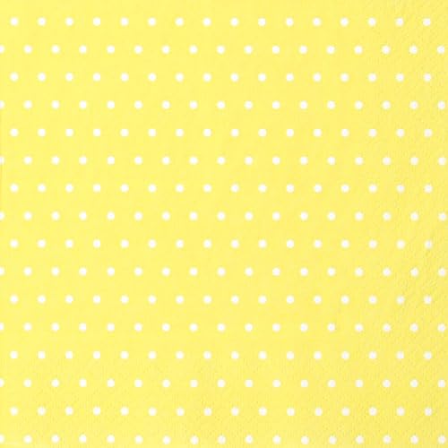 Mini Dots yellow/white von Home Fashion