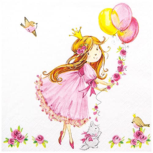 Serviette "Cute Princess" von Home Fashion