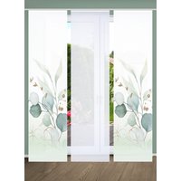 HOME in green Schiebegardine "ABANIO" Paneelwagen 3 Stk. tlg. SET DIGITALDRUCK,BAMBUSOPTIK RECYCELT HOME in green Schiebegardine "ABANIO" Paneelwagen 3 Stk. tlg. SET DIGITALDRUCK,BAMBUSOPTIK RECYCELT von Home In Green