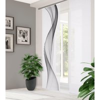 HOME in green Schiebegardine "NEVOLA" Paneelwagen 1 Stk. tlg. DIGITALBEDRUCKT, BAMBUSOPTIK RECYCELT von Home In Green