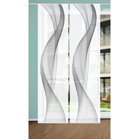 HOME in green Schiebegardine "NEVOLA" Paneelwagen 2 Stk. tlg. SET DIGITALDRUCK,BAMBUSOPTIK RECYCELT HOME in green Schiebegardine "NEVOLA" Paneelwagen 2 Stk. tlg. SET DIGITALDRUCK,BAMBUSOPTIK RECYCELT von Home In Green