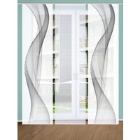 HOME in green Schiebegardine "NEVOLA" Paneelwagen 3 Stk. tlg. SET DIGITALDRUCK,BAMBUSOPTIK RECYCELT HOME in green Schiebegardine "NEVOLA" Paneelwagen 3 Stk. tlg. SET DIGITALDRUCK,BAMBUSOPTIK RECYCELT von Home In Green