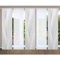 HOME in green Schiebegardine "RIWELO" Paneelwagen 5 Stk. tlg. SET DIGITALDRUCK,BAMBUSOPTIK RECYCELT HOME in green Schiebegardine "RIWELO" Paneelwagen 5 Stk. tlg. SET DIGITALDRUCK,BAMBUSOPTIK RECYCELT von Home In Green