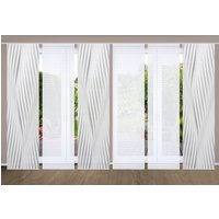 HOME in green Schiebegardine "RIWELO" Paneelwagen 6 Stk. tlg. SET DIGITALDRUCK,BAMBUSOPTIK RECYCELT HOME in green Schiebegardine "RIWELO" Paneelwagen 6 Stk. tlg. SET DIGITALDRUCK,BAMBUSOPTIK RECYCELT von Home In Green