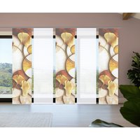 HOME in green Schiebegardine "STORM" Paneelwagen 5 Stk. tlg. Bambusoptik, SET, recycelt, Digitaldruck HOME in green Schiebegardine "STORM" Paneelwagen 5 Stk. tlg. Bambusoptik, SET, recycelt, Digitaldruck von Home In Green