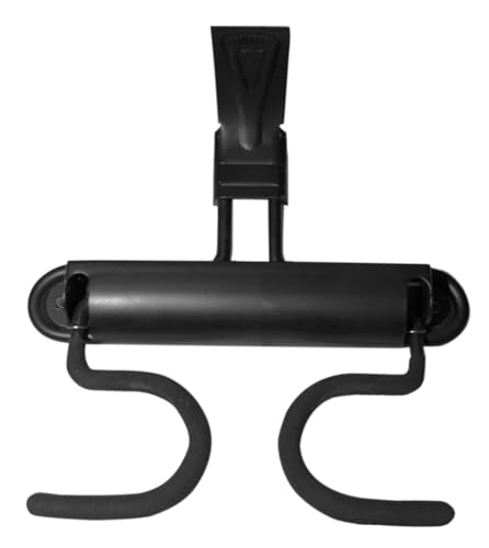 Green IT Doppel-Werkzeughaken – Wandhalterung aus Metall für Rack-System – kompatibel mit Schienensystemen – Schwarz von Home It