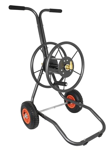 HOME It® Schlauchwagen 30m für Gartenschlauch - Schlauchwagen ohne Schlauch damit Sie Ihren eigenen Gartenschlauch verwenden können von Home It