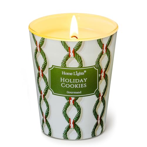 Home Lights 1-Wick Kerzen für Zuhause duftend 6.7oz Soja Wachs Mischung Kerze Langanhaltender Duft, rustikale moderne Wohnkultur und Housewarming Geschenke Urlaubskekse Home Lights 1-Wick Kerzen für Zuhause duftend 6.7oz Soja Wachs Mischung Kerze Langanhaltender Duft, rustikale moderne Wohnkultur und Housewarming Geschenke Urlaubskekse von Home Lights