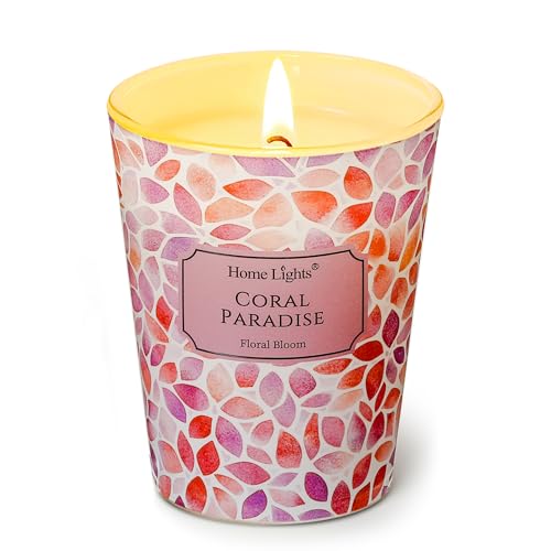 Home Lights Duftkerzen im glass, 6.7oz Soja Kerzen Böhmische natürliche Texturen Große Kerzen Gläser; Ideal Kerzen Geschenke für Veranstaltungen, Home Decor Stress Coral Paradise Home Lights Duftkerzen im glass, 6.7oz Soja Kerzen Böhmische natürliche Texturen Große Kerzen Gläser; Ideal Kerzen Geschenke für Veranstaltungen, Home Decor Stress Coral Paradise von Home Lights