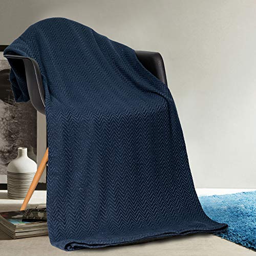 Home Maison Josie Throws, Navy von Home Maison